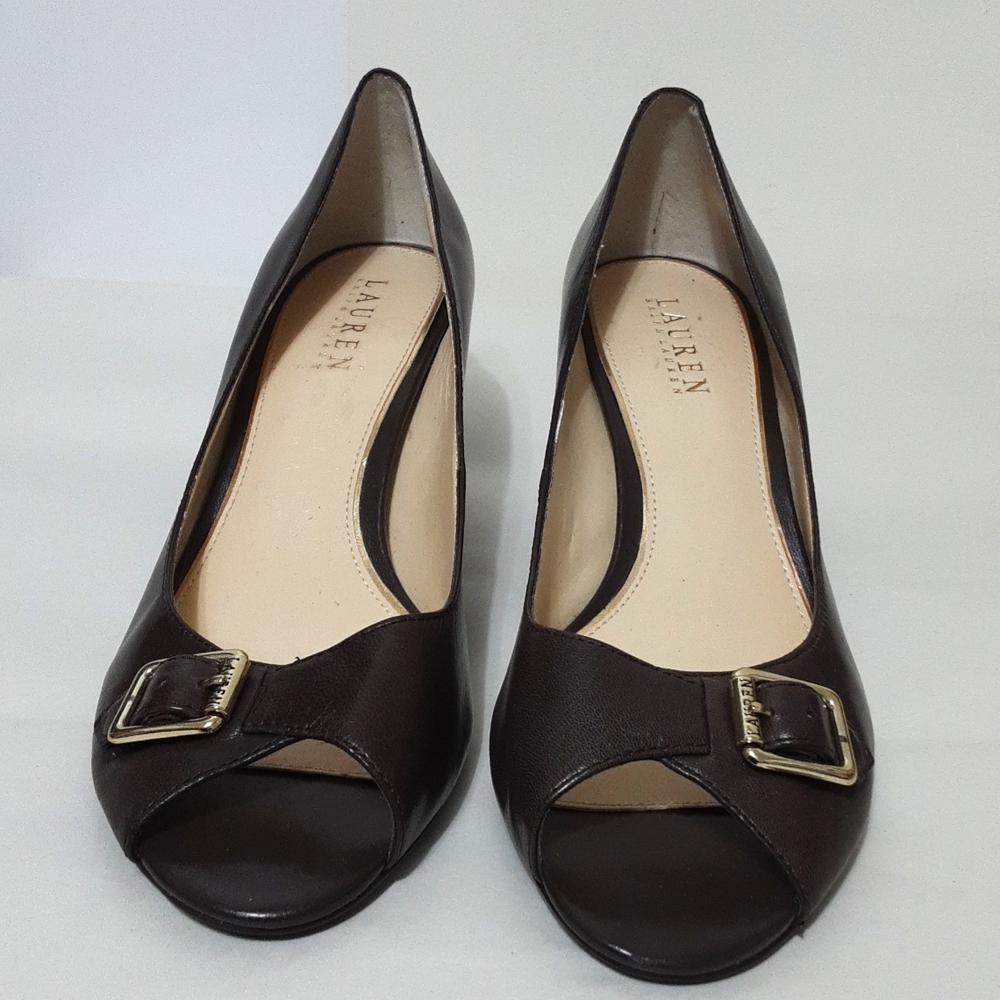 Lauren Ralph Lauren Damaris‎ Womens Peep Toe Heel